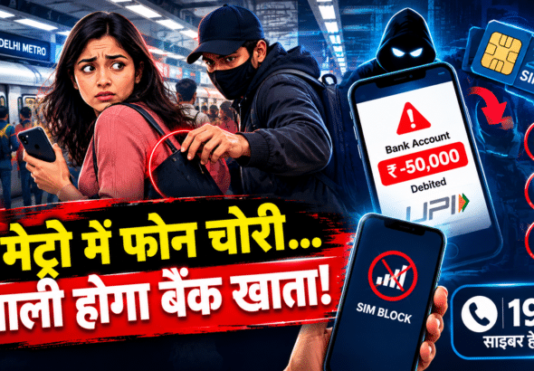 Metro Phone Theft and Banking Alert
