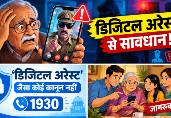 डिजिटल अरेस्ट से सावधान