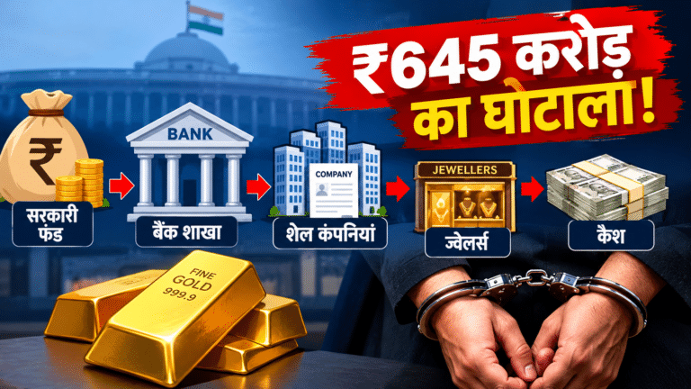 ₹645 करोड़ का घोटाला_ फंड से कैश तक